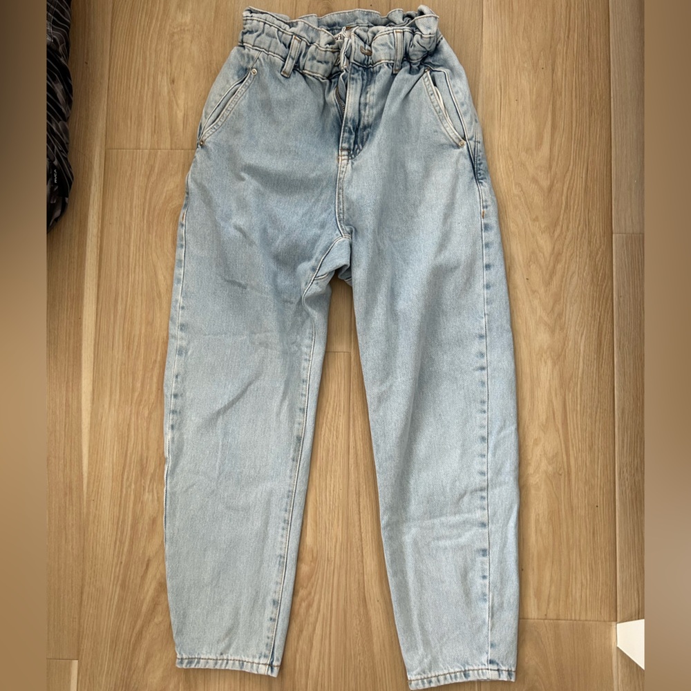 Zara mom jeans